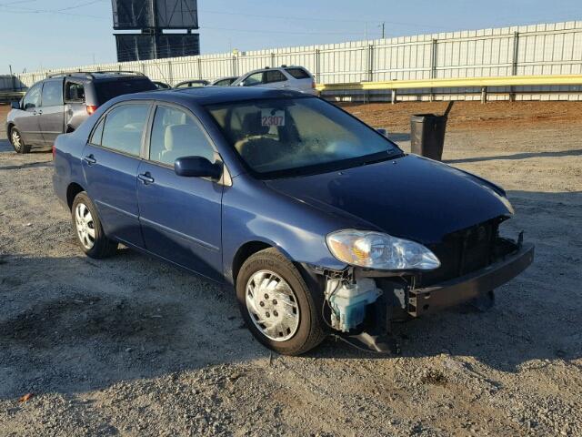 1NXBR32E06Z651246 - 2006 TOYOTA COROLLA CE BLUE photo 1