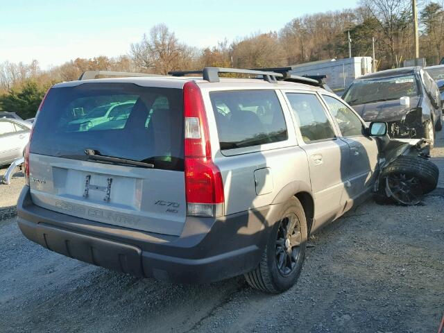 YV1SZ59H741155725 - 2004 VOLVO XC70 SILVER photo 4