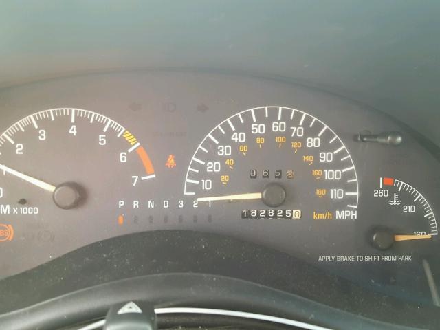 1G2WP52K23F100382 - 2003 PONTIAC GRAND PRIX SILVER photo 8