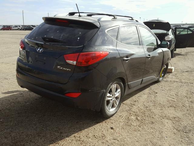 KM8JU3AC2CU532152 - 2012 HYUNDAI TUCSON GLS BLACK photo 4