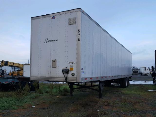 1UYVS2536BG100517 - 2011 UTILITY TRAILER WHITE photo 2
