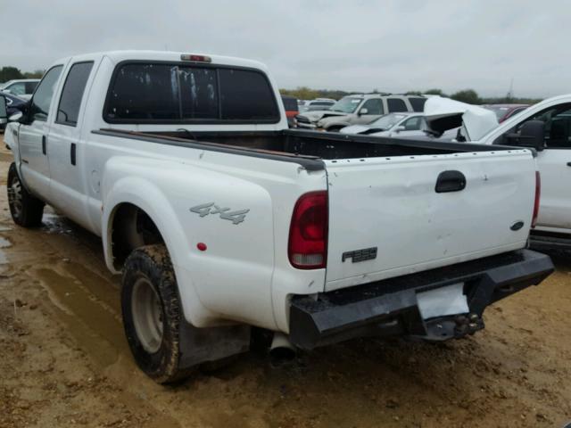 1FTWW33F91EB56567 - 2001 FORD F350 SUPER WHITE photo 3