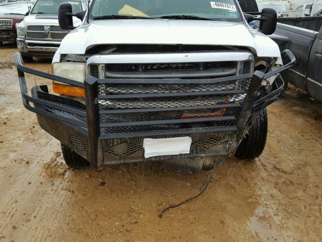 1FTWW33F91EB56567 - 2001 FORD F350 SUPER WHITE photo 7