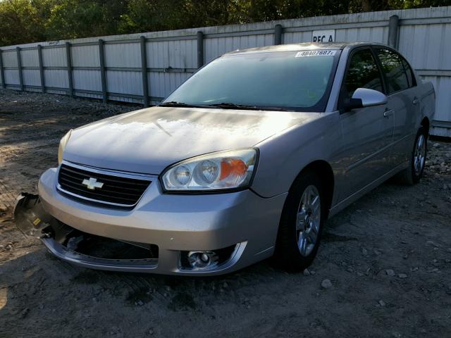 1G1ZT58N67F305904 - 2007 CHEVROLET MALIBU LT SILVER photo 2