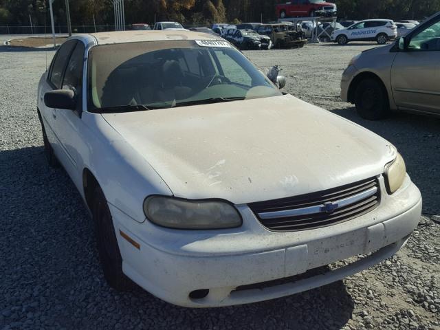 1G1ND52J816257413 - 2001 CHEVROLET MALIBU WHITE photo 1