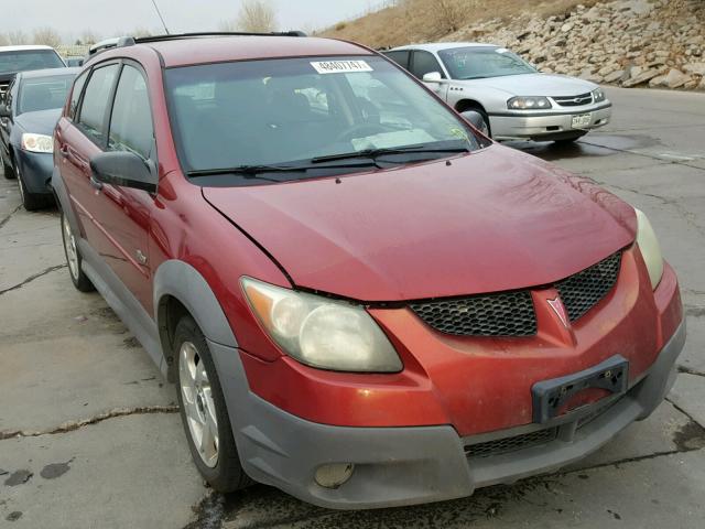 5Y2SM62854Z460243 - 2004 PONTIAC VIBE RED photo 1