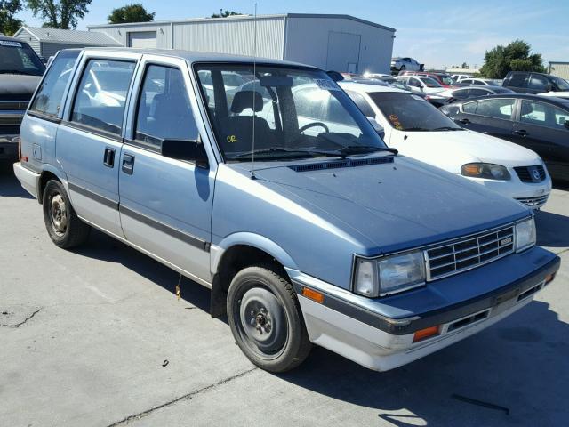 JN1HM05S8JX099597 - 1988 NISSAN STANZA BLUE photo 1