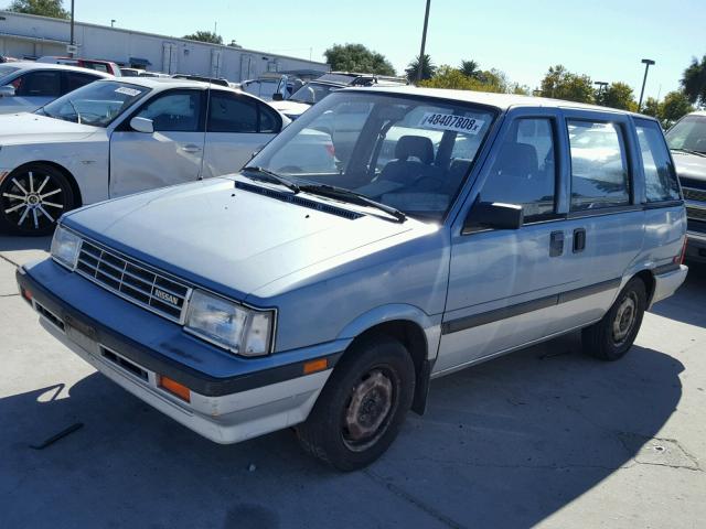 JN1HM05S8JX099597 - 1988 NISSAN STANZA BLUE photo 2