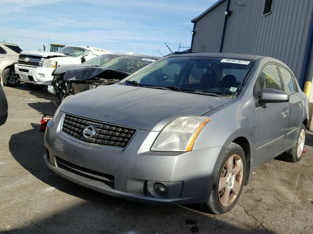 3N1AB61E48L690929 - 2008 NISSAN SENTRA 2.0 GRAY photo 2