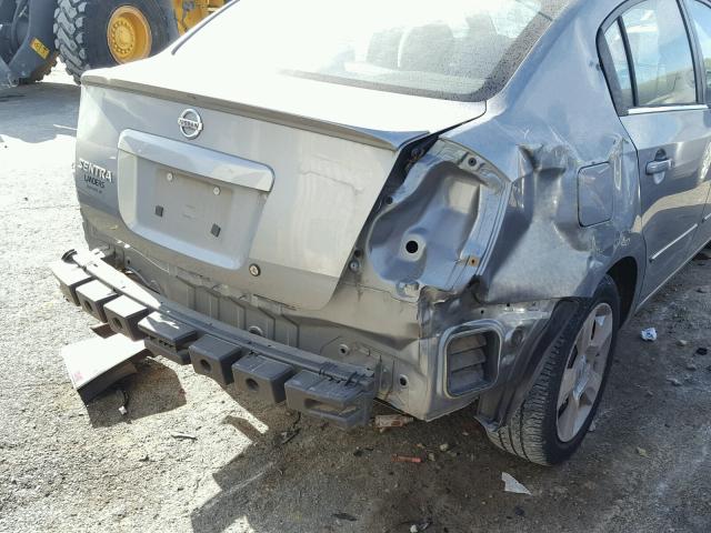 3N1AB61E48L690929 - 2008 NISSAN SENTRA 2.0 GRAY photo 9