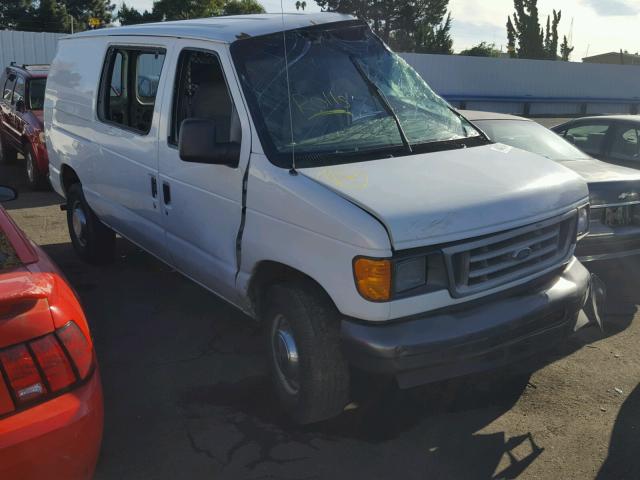 1FTNE24W75HA62845 - 2005 FORD ECONOLINE WHITE photo 1