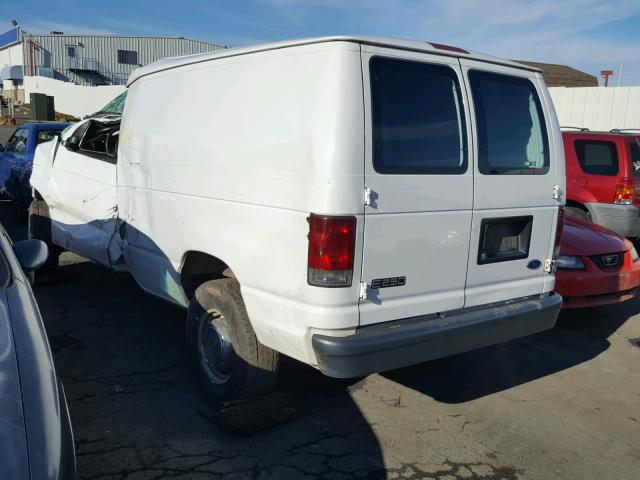 1FTNE24W75HA62845 - 2005 FORD ECONOLINE WHITE photo 3