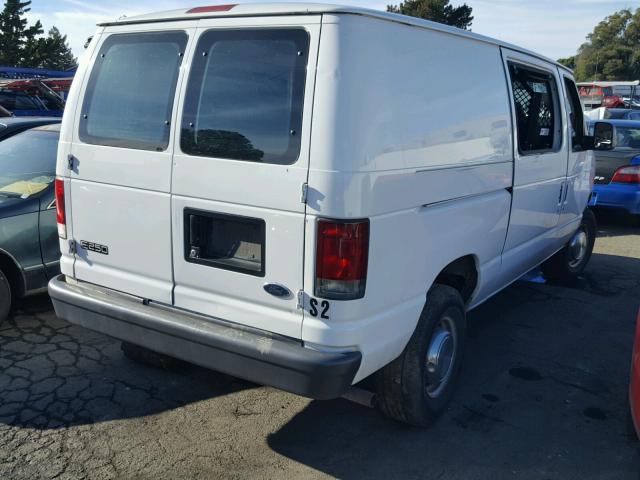 1FTNE24W75HA62845 - 2005 FORD ECONOLINE WHITE photo 4