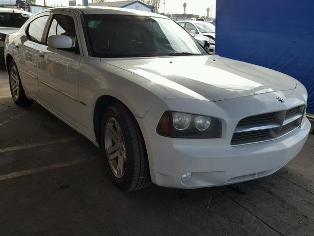 2B3KA53H46H334879 - 2006 DODGE CHARGER R/ WHITE photo 1