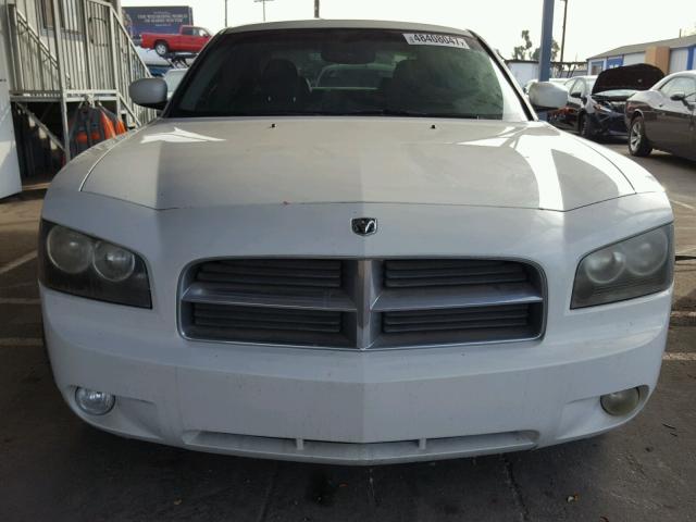 2B3KA53H46H334879 - 2006 DODGE CHARGER R/ WHITE photo 9