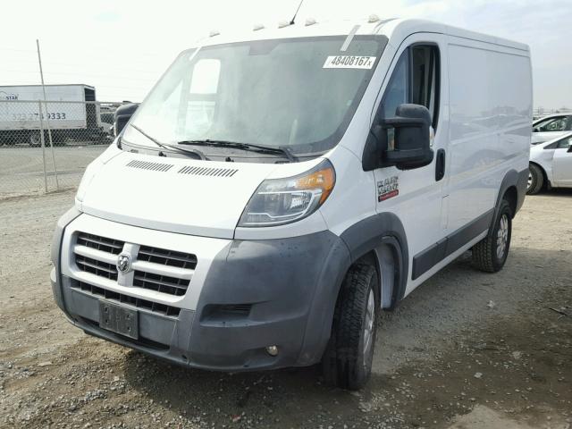 3C6TRVNG5EE119903 - 2014 RAM PROMASTER WHITE photo 2