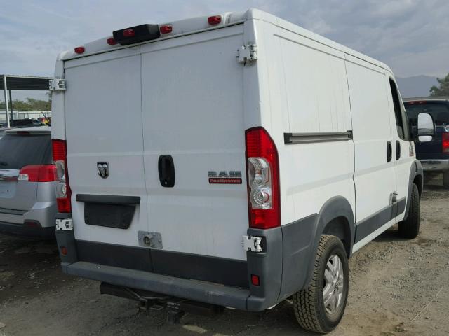 3C6TRVNG5EE119903 - 2014 RAM PROMASTER WHITE photo 4