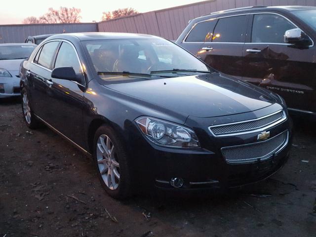 1G1ZE5EB9AF242583 - 2010 CHEVROLET MALIBU LTZ BLACK photo 1