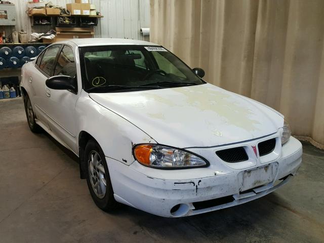 1G2NF52E44M539847 - 2004 PONTIAC GRAND AM WHITE photo 1