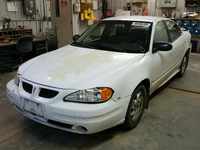 1G2NF52E44M539847 - 2004 PONTIAC GRAND AM WHITE photo 2