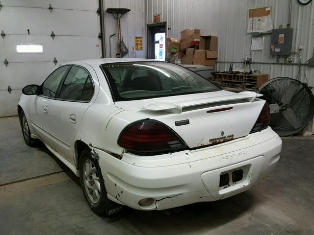 1G2NF52E44M539847 - 2004 PONTIAC GRAND AM WHITE photo 3