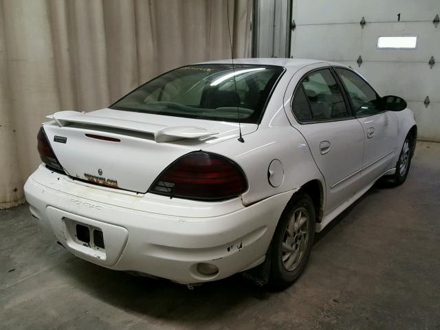 1G2NF52E44M539847 - 2004 PONTIAC GRAND AM WHITE photo 4