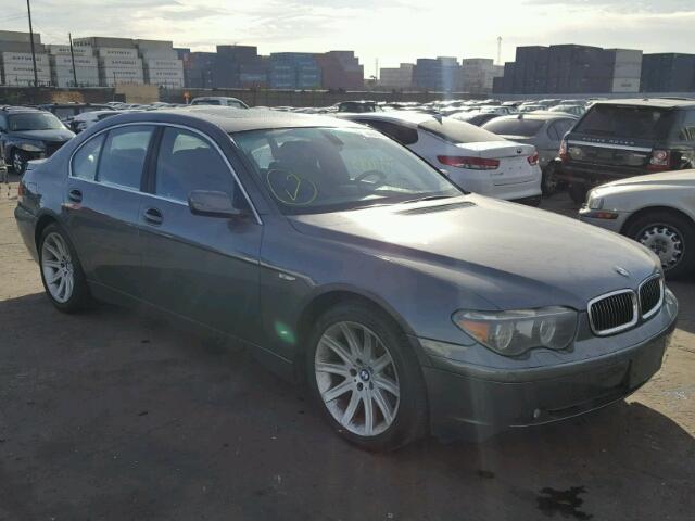 WBAGL63544DP73016 - 2004 BMW 745 I GRAY photo 1