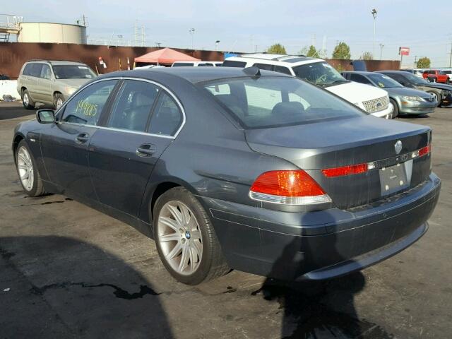 WBAGL63544DP73016 - 2004 BMW 745 I GRAY photo 3