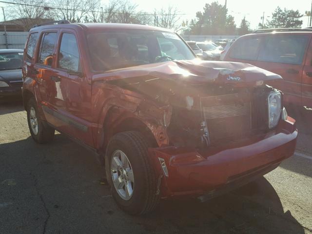 1J4PN2GK4AW150592 - 2010 JEEP LIBERTY SP RED photo 1