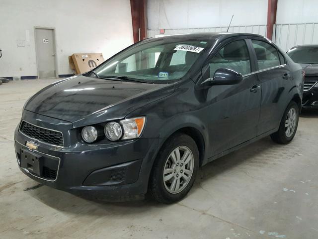 1G1JC5SHXF4183283 - 2015 CHEVROLET SONIC LT CHARCOAL photo 2