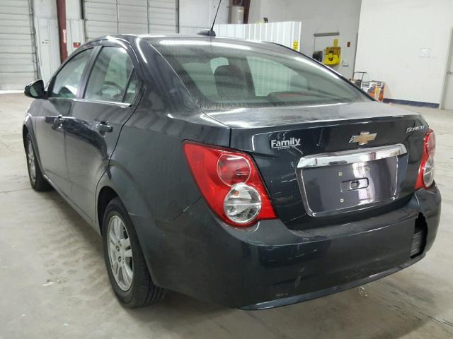 1G1JC5SHXF4183283 - 2015 CHEVROLET SONIC LT CHARCOAL photo 3