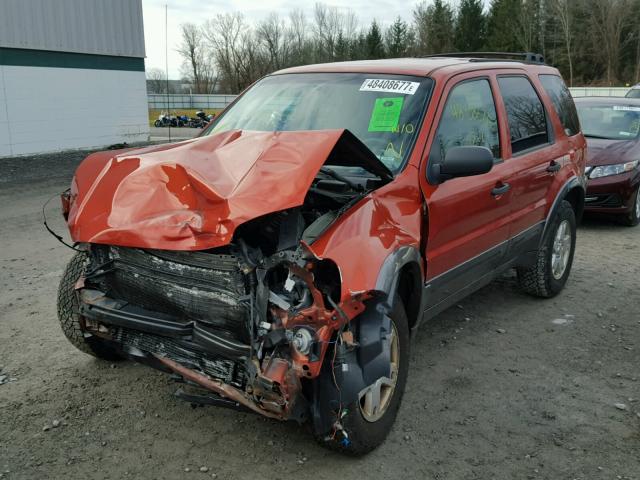 1FMYU931X6KD03246 - 2006 FORD ESCAPE XLT ORANGE photo 2