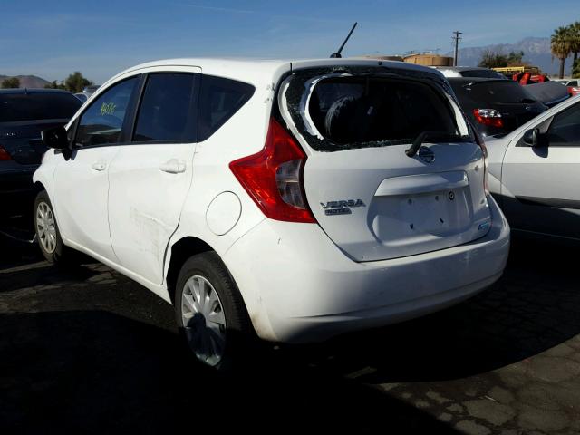 3N1CE2CP7FL427242 - 2015 NISSAN VERSA NOTE WHITE photo 3