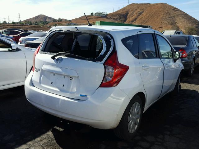 3N1CE2CP7FL427242 - 2015 NISSAN VERSA NOTE WHITE photo 4