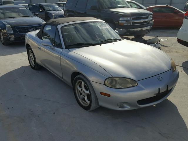 JM1NB353920232703 - 2002 MAZDA MX-5 MIATA SILVER photo 1