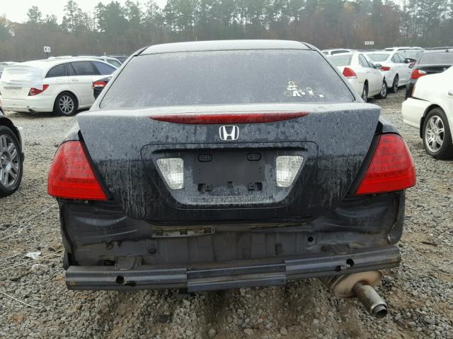 1HGCM56397A133295 - 2007 HONDA ACCORD SE BLACK photo 9