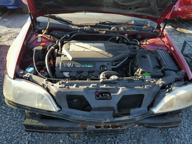 19UUA566XYA054887 - 2000 ACURA 3.2TL RED photo 7