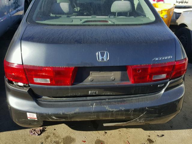 1HGCM56775A064140 - 2005 HONDA ACCORD EX BLUE photo 9