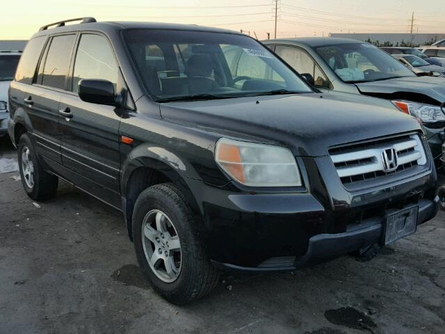 5FNYF18268B044787 - 2008 HONDA PILOT VP BLACK photo 1