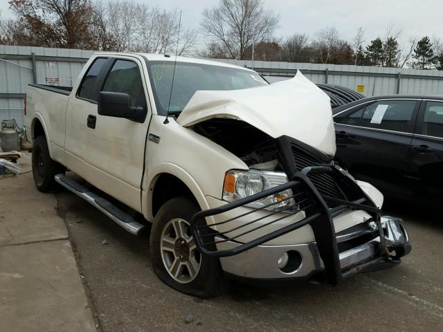 1FTPX14VX8FB71868 - 2008 FORD F150 WHITE photo 1