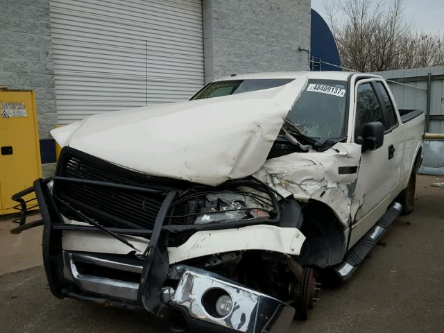 1FTPX14VX8FB71868 - 2008 FORD F150 WHITE photo 2