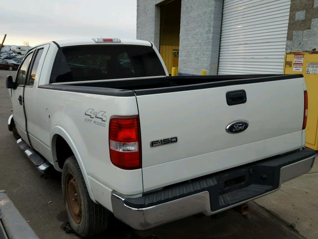 1FTPX14VX8FB71868 - 2008 FORD F150 WHITE photo 3