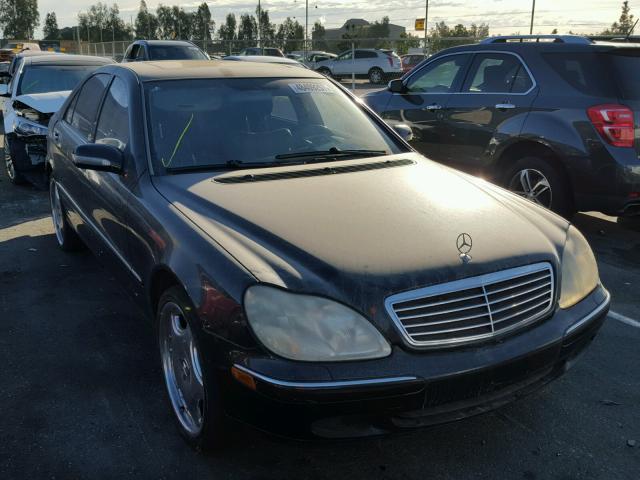 WDBNG70J71A213279 - 2001 MERCEDES-BENZ S 430 BLACK photo 1