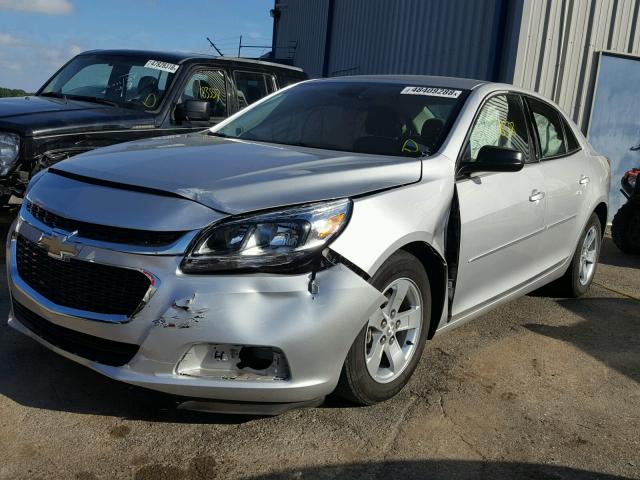 1G11B5SL5FF349253 - 2015 CHEVROLET MALIBU LS ვერცხლისფერი ფოტო 2