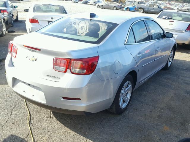 1G11B5SL5FF349253 - 2015 CHEVROLET MALIBU LS ვერცხლისფერი ფოტო 4