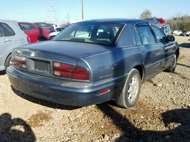 1G4CW54K014171860 - 2001 BUICK PARK AVENU BLUE photo 4