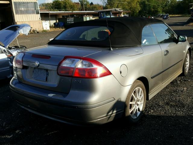 YS3FD79Y246007737 - 2004 SAAB 9-3 ARC GRAY photo 4