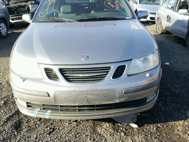 YS3FD79Y246007737 - 2004 SAAB 9-3 ARC GRAY photo 9