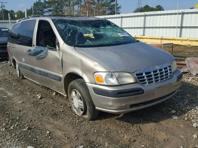 1GNDX03E9YD137390 - 2000 CHEVROLET VENTURE GOLD photo 1