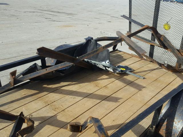 4PRUS1013FT000015 - 2015 UTILITY TRAILER BLACK photo 10